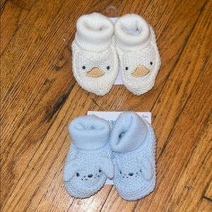 Carter's Crochet Baby Booties Newborn/3 Months